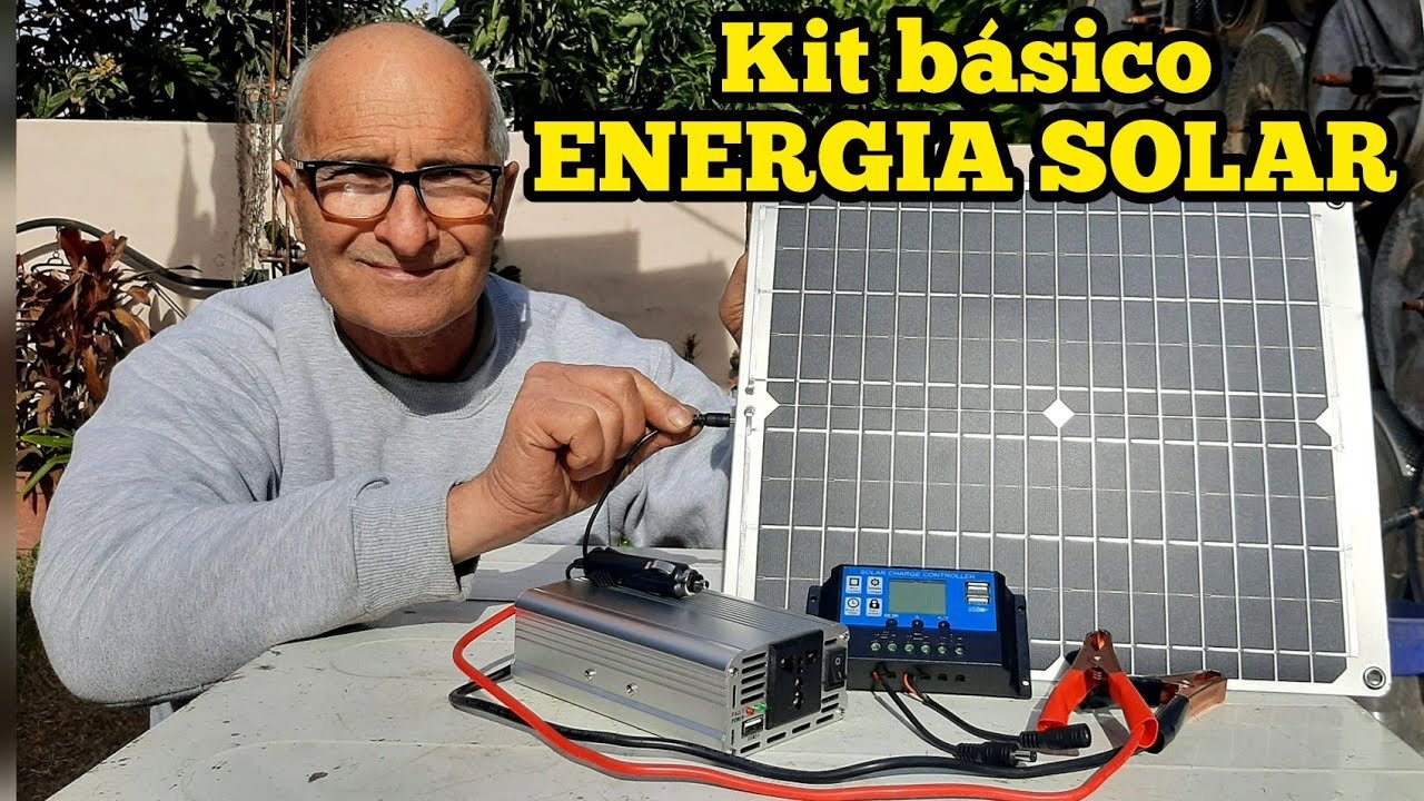 Cómo funciona un sistema con panel solar batería e inversor para