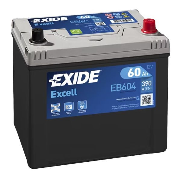 Contact Us 1 Batería EB604 Exide Excell. JAPONESA