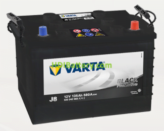 Acumulador varta J8 135 Ah 1 acumulador varta j8 135 ah 1