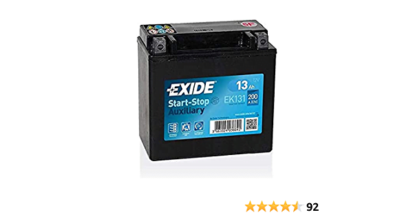 Batería auxiliar Exide EK131 1 bateria auxiliar exide ek131 1