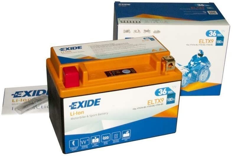 Batería de litio Exide ELTX9 1 bateria de litio exide eltx9 1