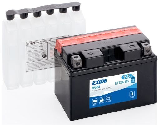bateria exide agm et12a bs 1