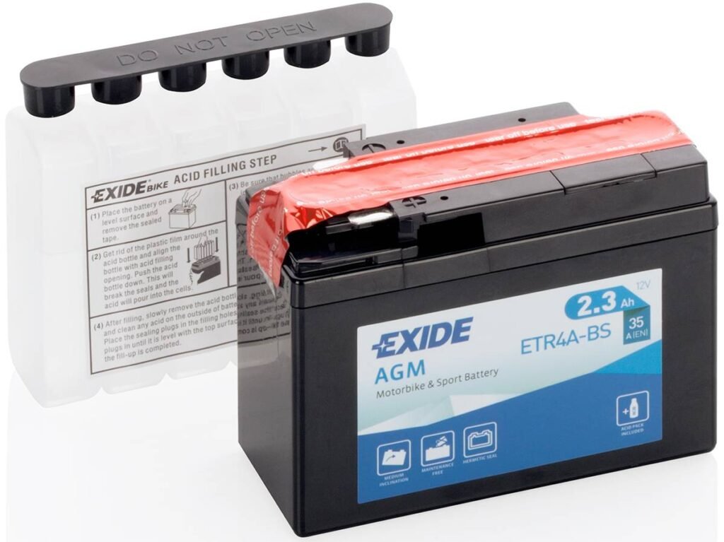 bateria exide agm etr4a bs