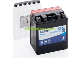 bateria exide agm etx14ahl bs 1