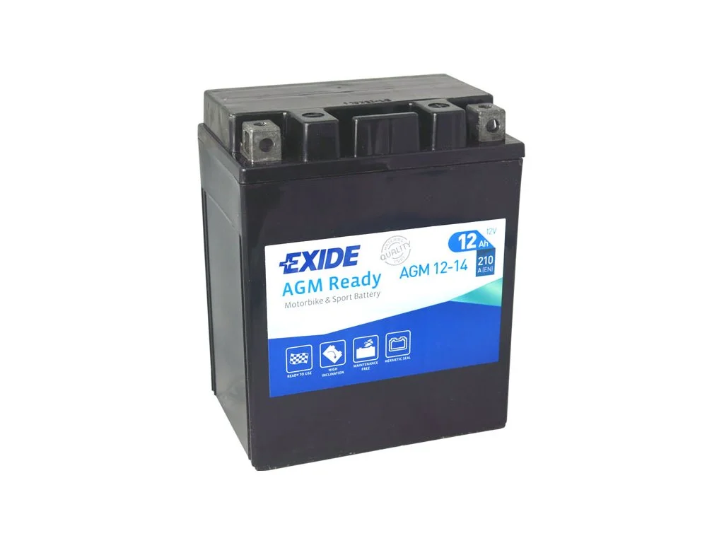 bateria exide agm ready 12 v 12 ah agm12 14 1