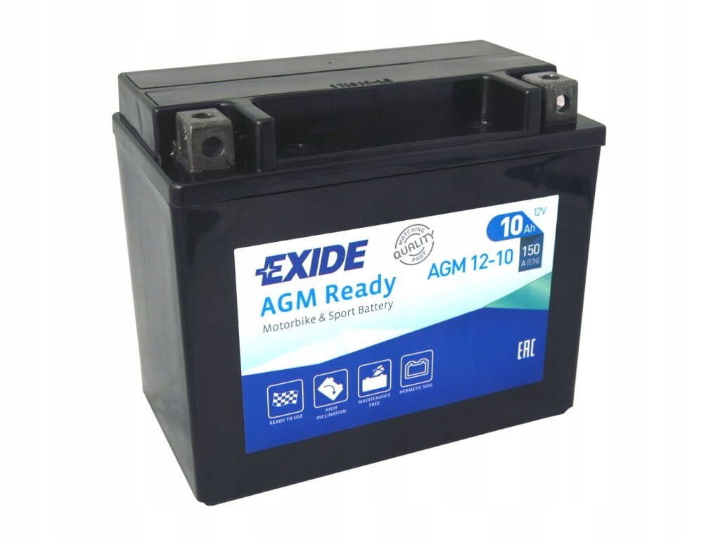 bateria exide agm ready 12v 10ah 1
