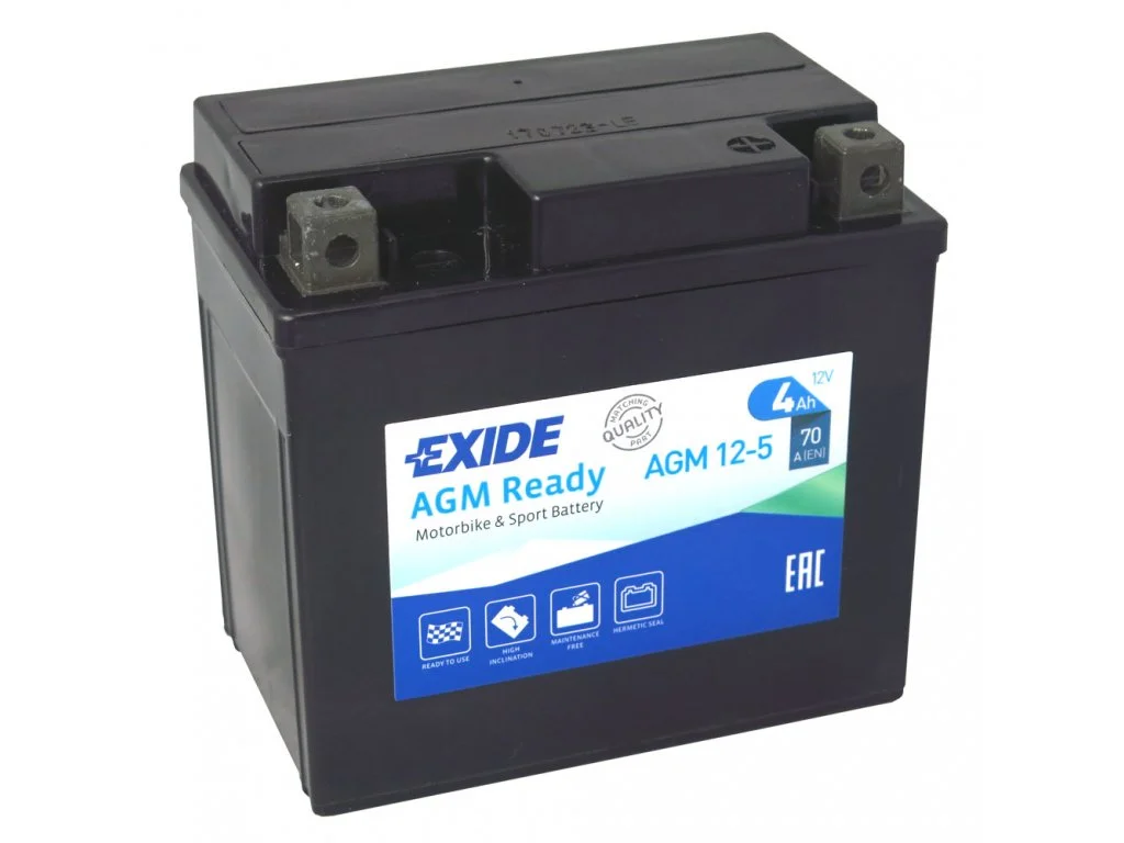 bateria exide agm ready 12v 4ah 1