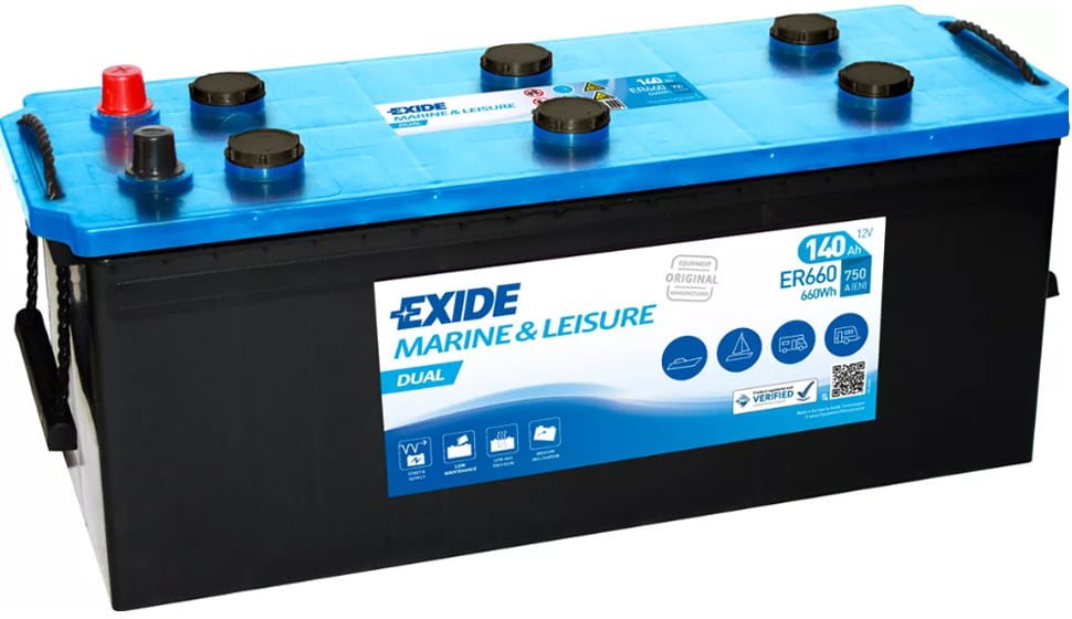 bateria exide er660 dual 140 ah 1