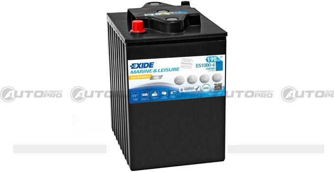 bateria exide es1000 6 gel 6v 195ah 1