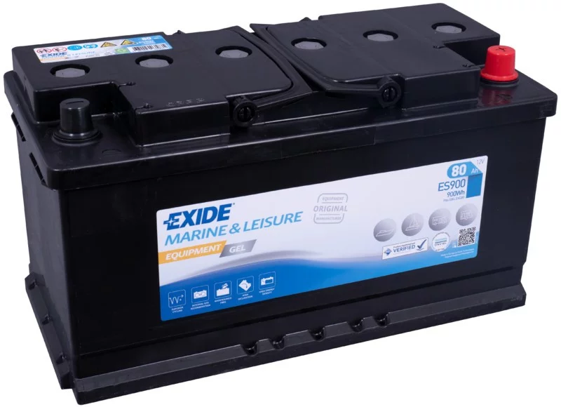 Batería Exide ES900 GEL 80Ah 1 bateria exide es900 gel 80ah 1