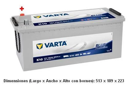 bateria varta k10 140ah 3