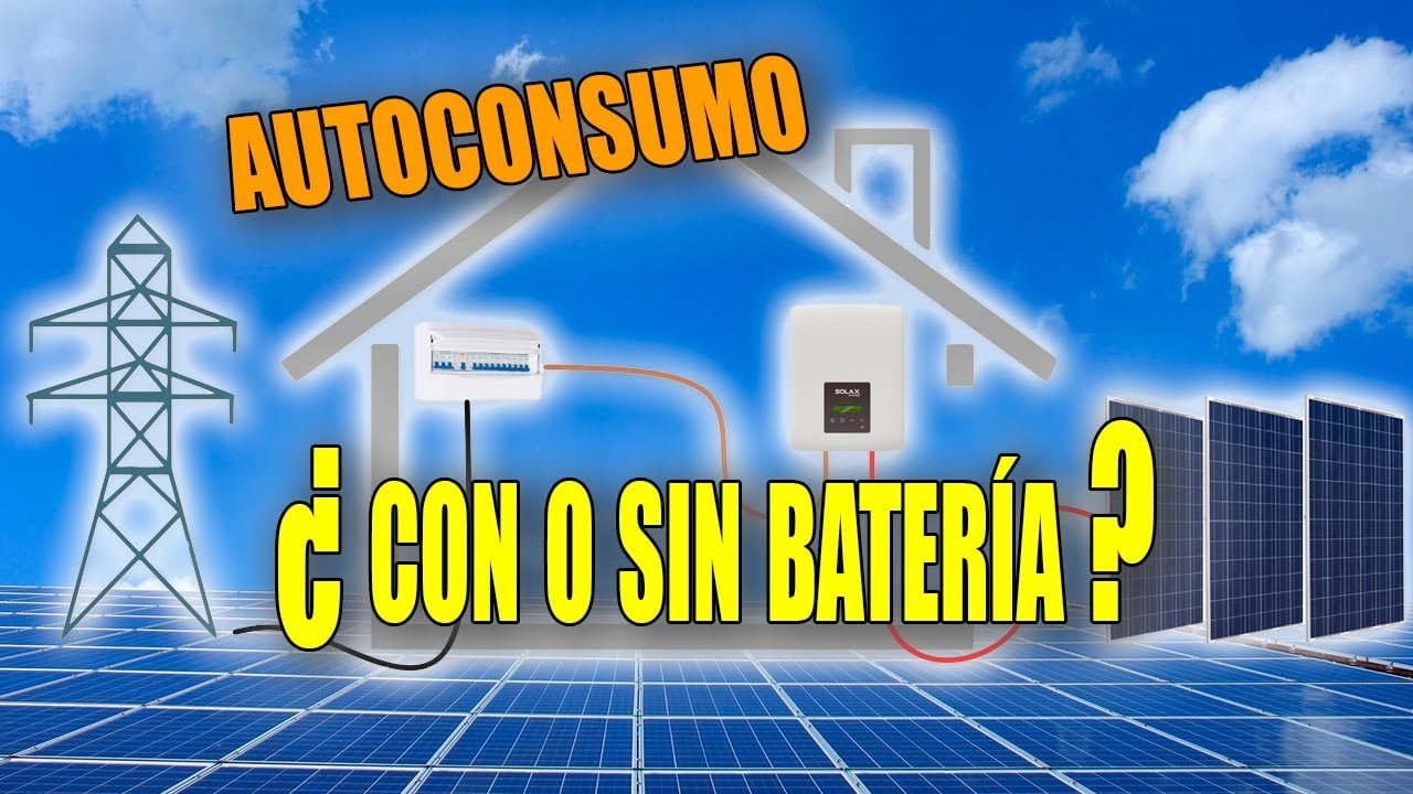 autoconsumo fotovoltaico sin baterias