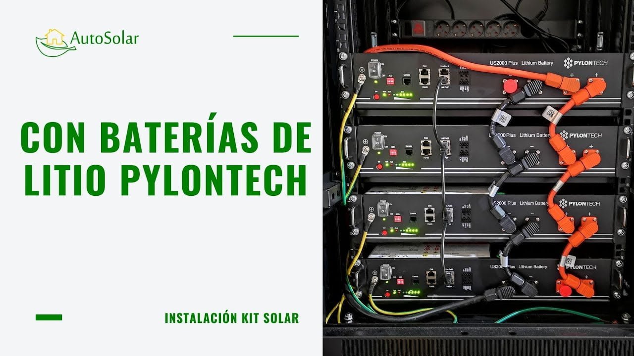 autosolar baterias de litio