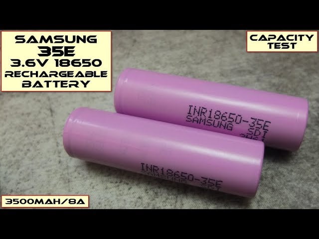 bateria 18650 samsung 3500mah