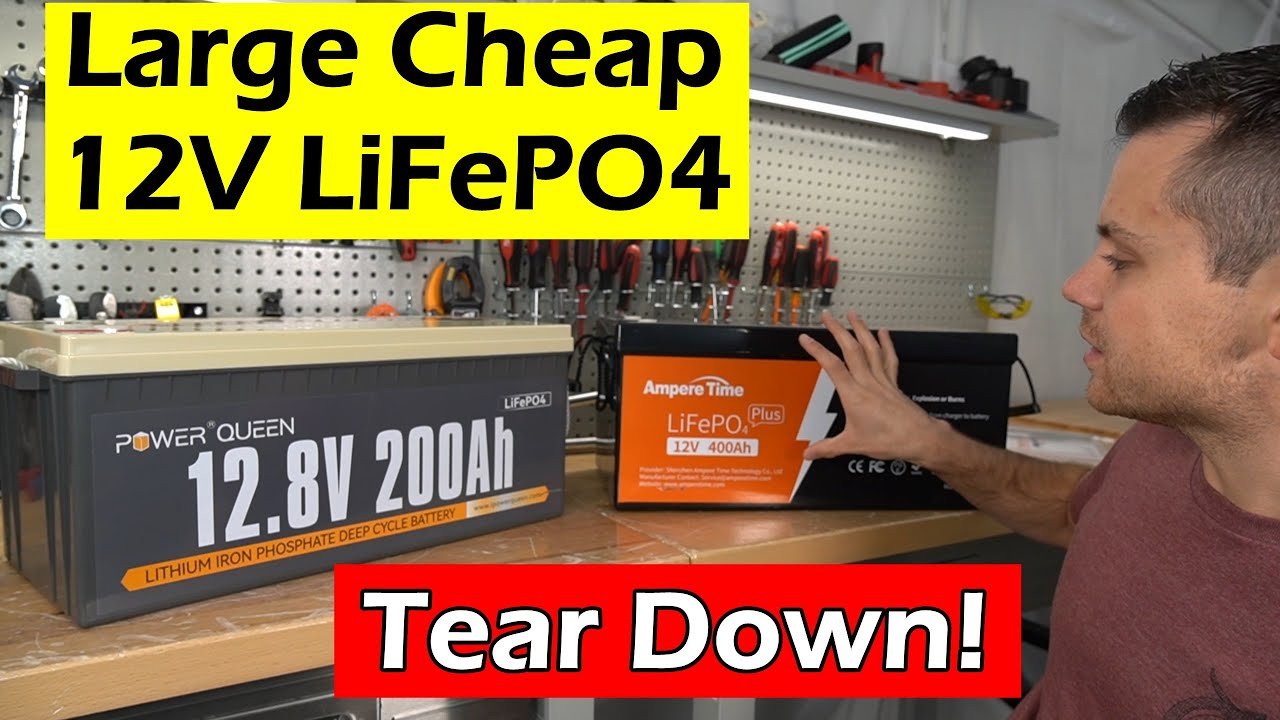 Descubre todo sobre la batería de litio 12v 400ah: características, ventajas y usos 1 bateria de litio 12v 400ah