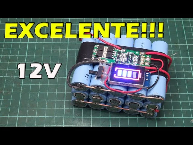 bateria de litio 12v recargable