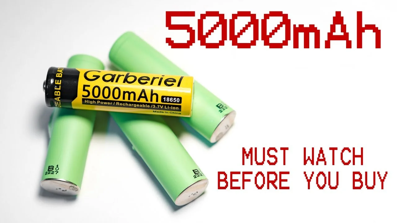 bateria de litio 3.7 v 5000mah