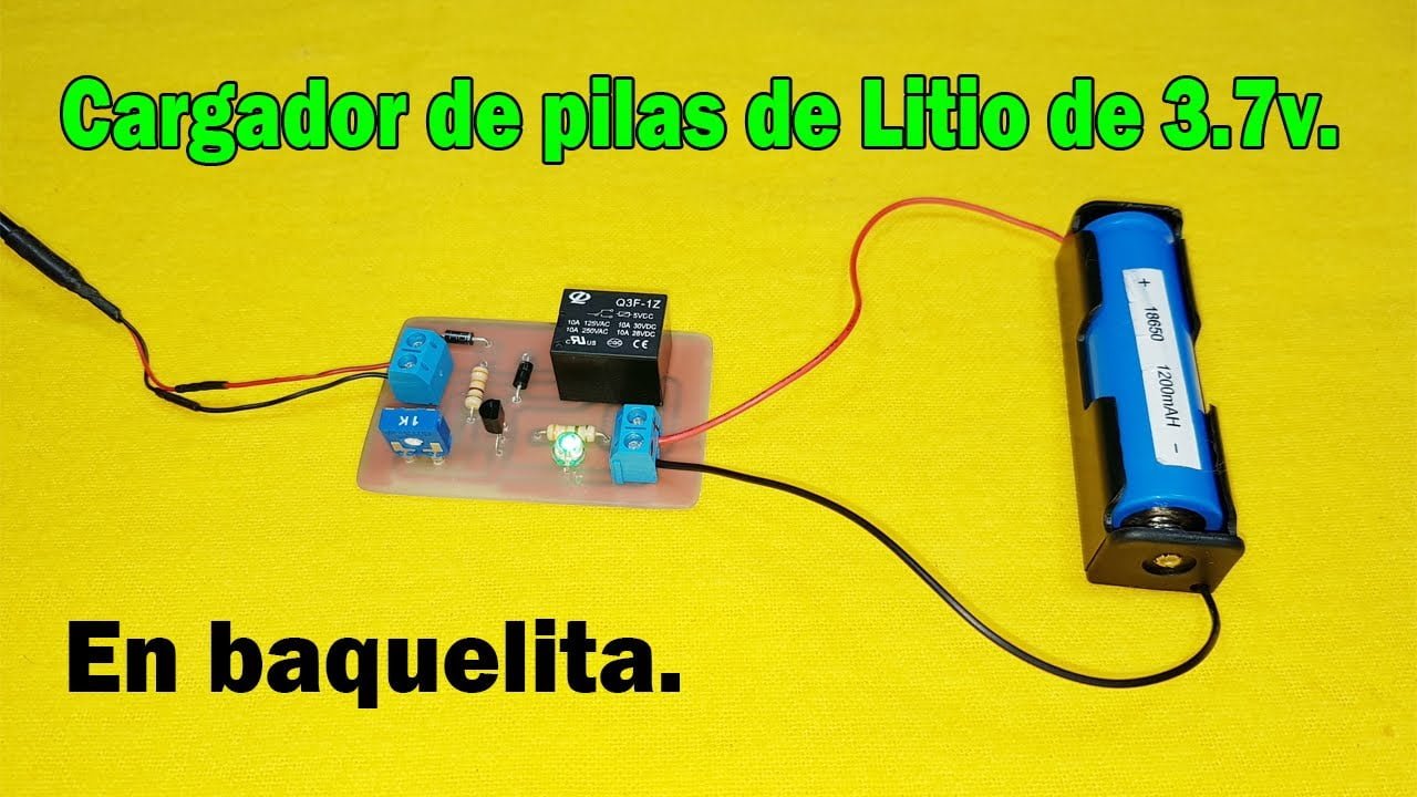 Todo lo que necesitas saber sobre la batería de litio 3.7V recargable: características, durabilidad y usos 1 bateria de litio 3.7 v recargable