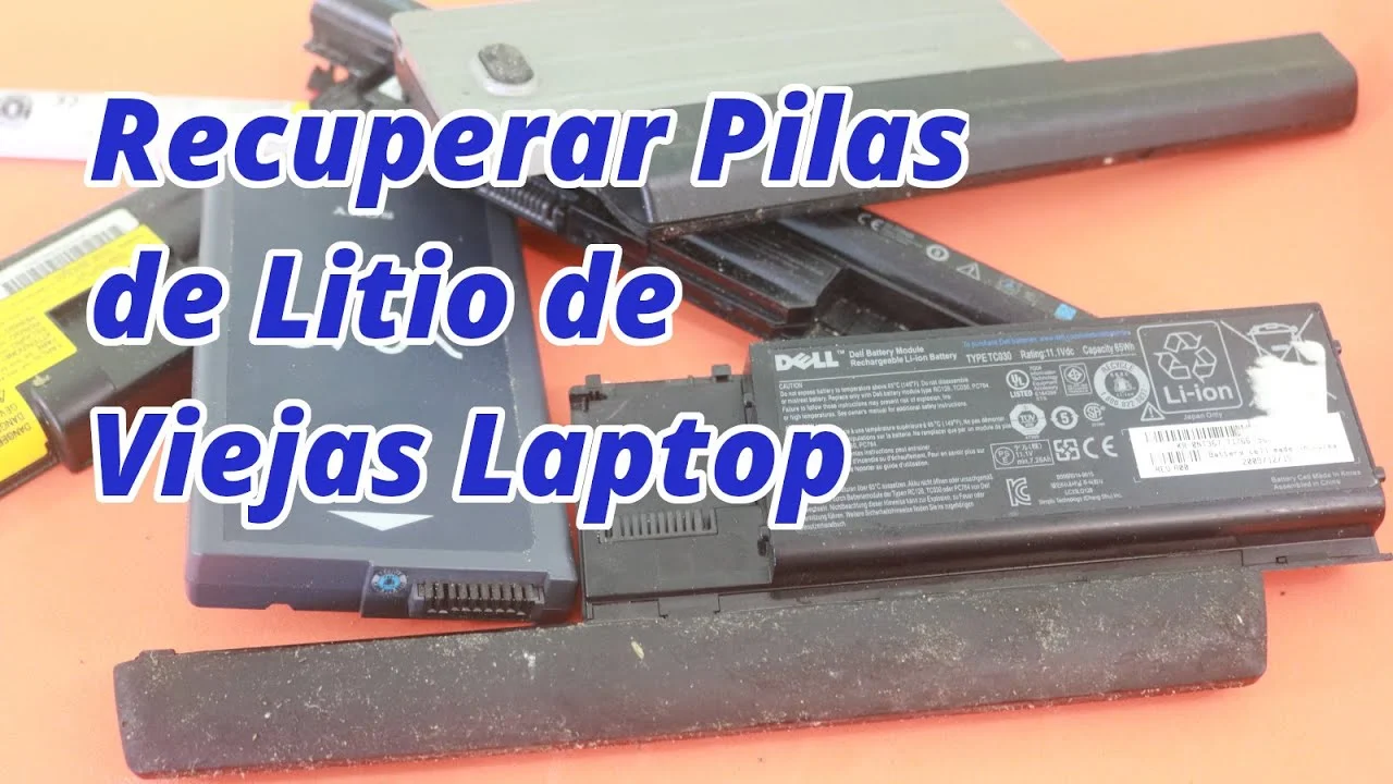 bateria de litio para computadoras