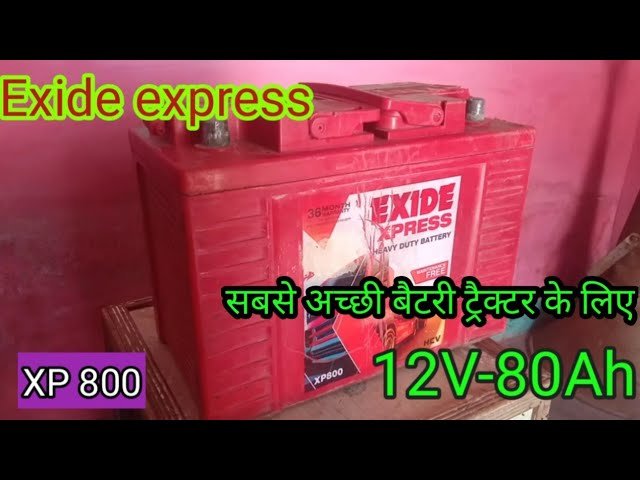 bateria exide 80 ah