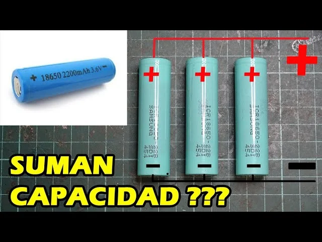 bateria ion litio 2 celdas