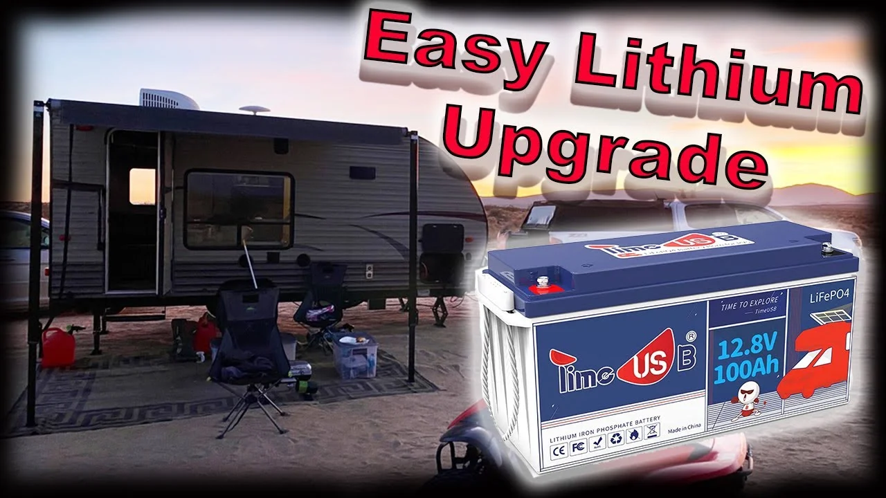 bateria litio 12v camper