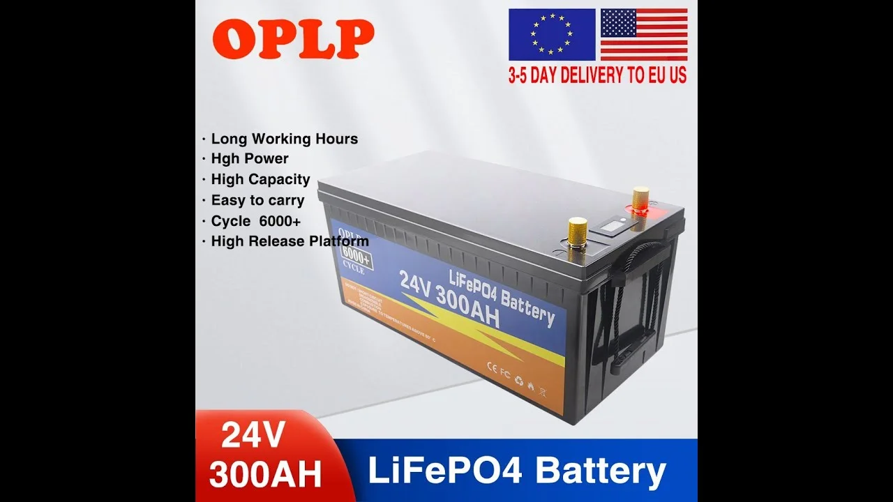 bateria litio 24v 300ah