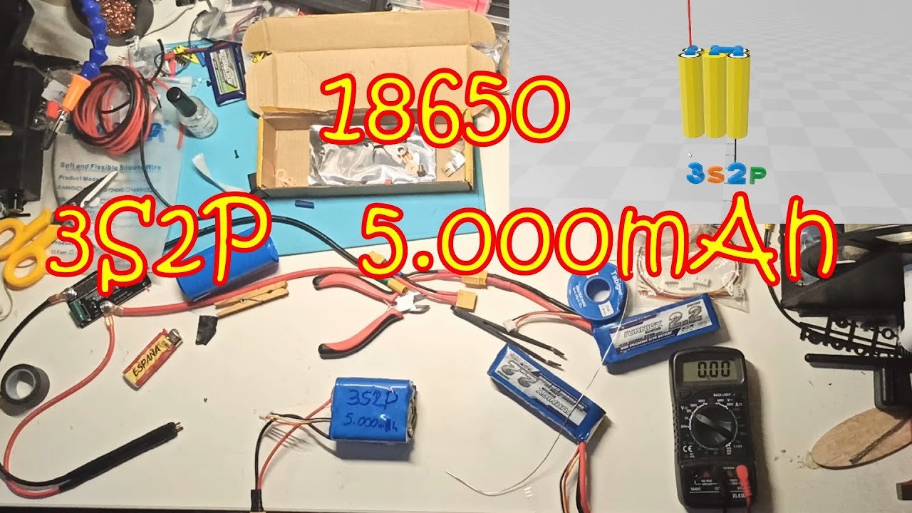 bateria litio 5000 mah