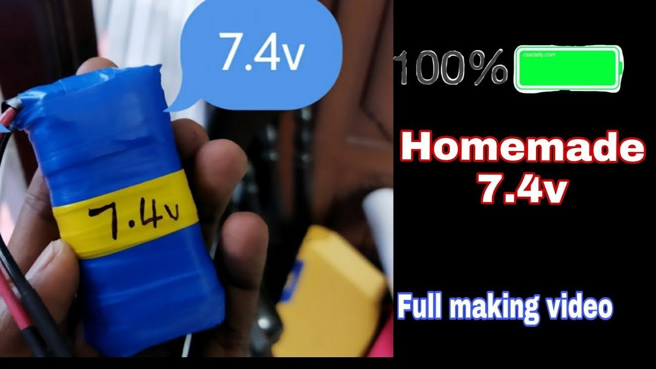 bateria litio 7.4 v