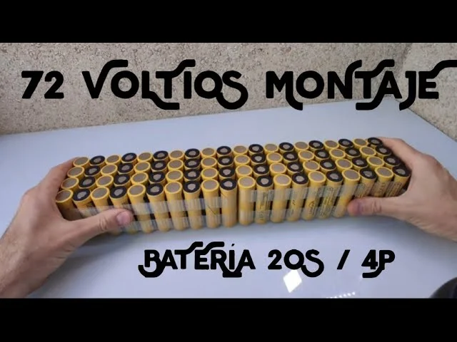 bateria litio 72v 20ah