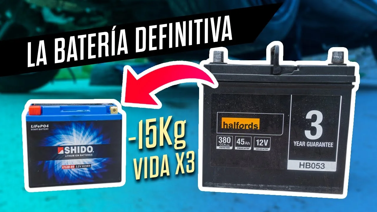bateria litio coche 70ah