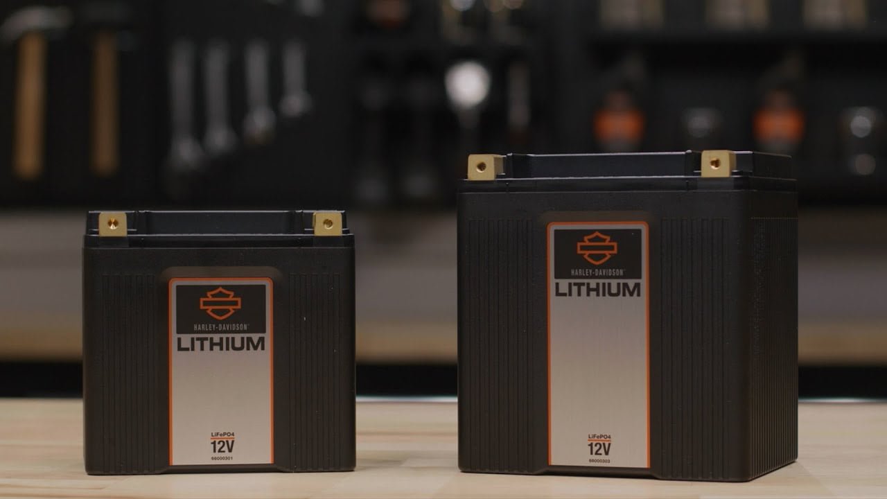 bateria litio harley davidson