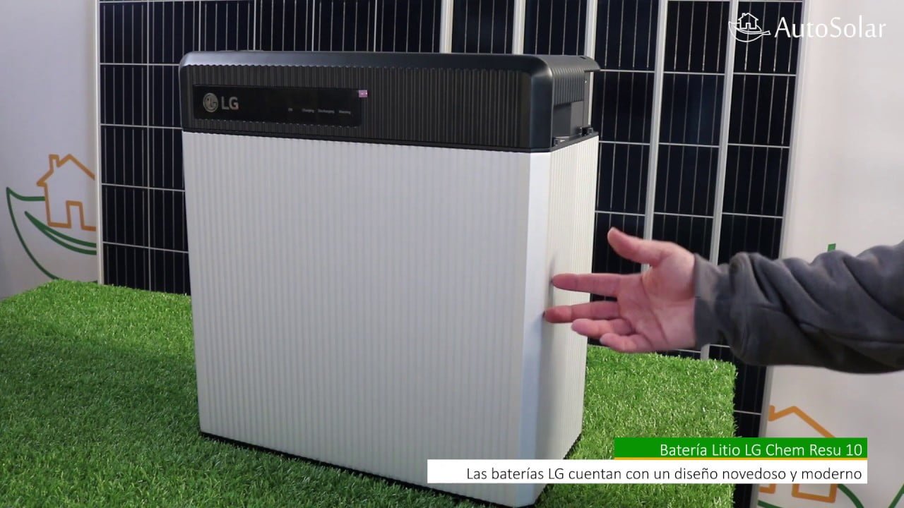 Batería de litio LG Chem RESU 7H: Descubre todo lo que necesitas saber 1 bateria litio lg chem resu 7h