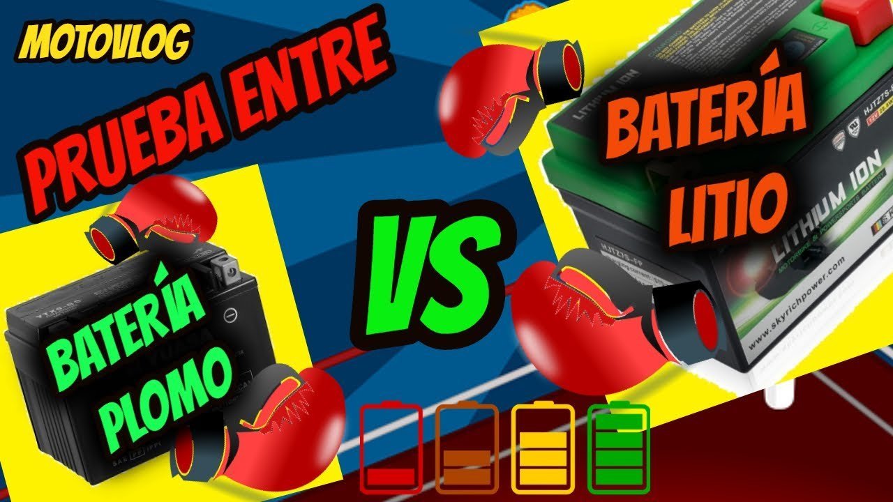 Baterías de litio para motos pequeñas: la solución más eficiente y duradera 1 bateria litio moto pequena