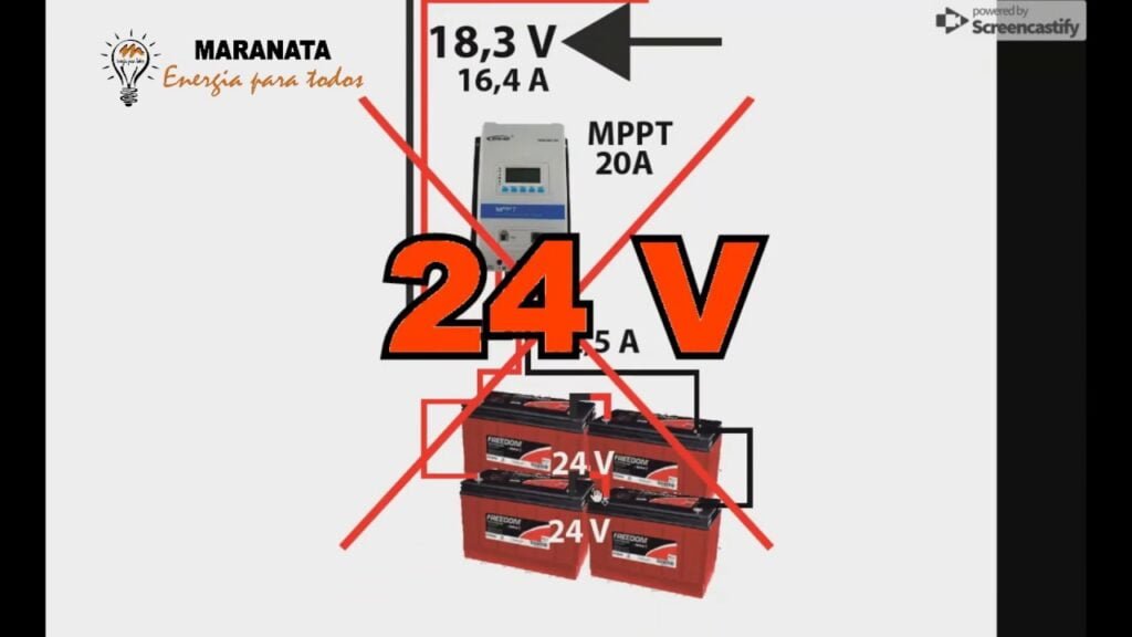 bateria solar 24v segunda mano
