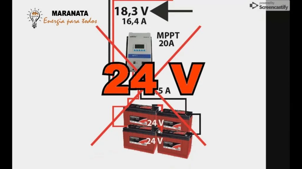 bateria solar 24v segunda mano