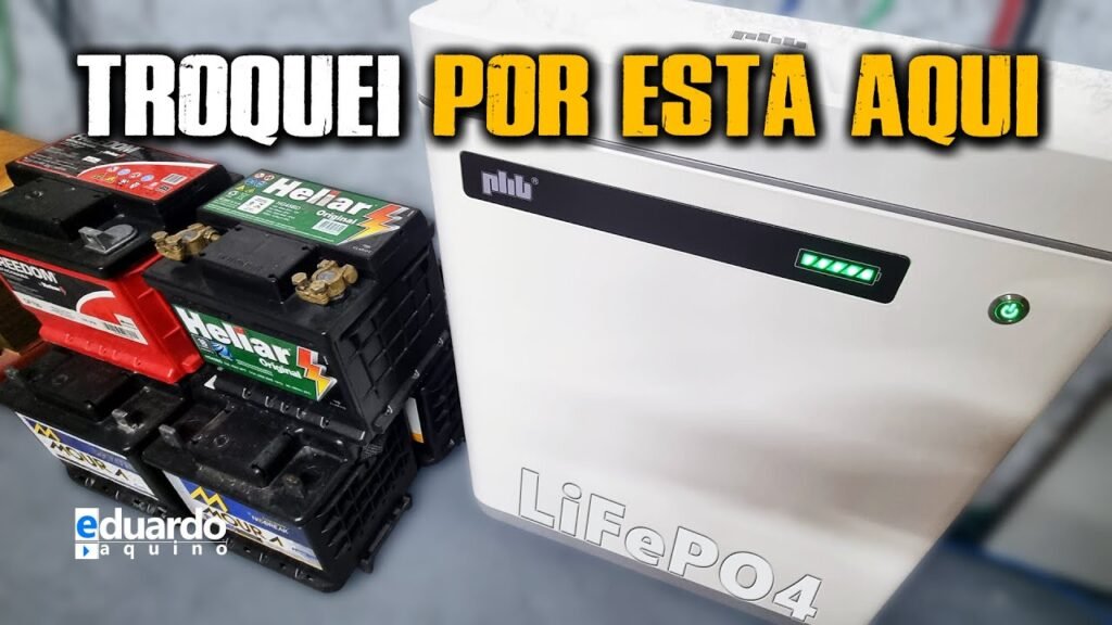 bateria solar fotovoltaica