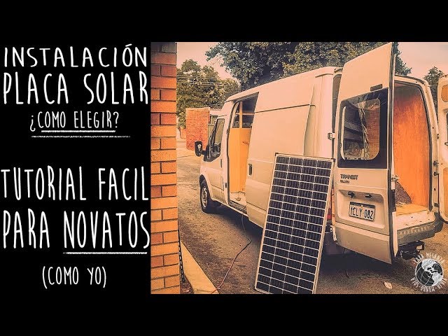 bateria solar para furgoneta