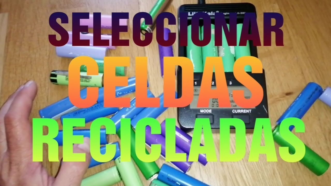 Descubre cómo reciclar baterías 18650 y contribuir con el medio ambiente 1 baterias 18650 recicladas