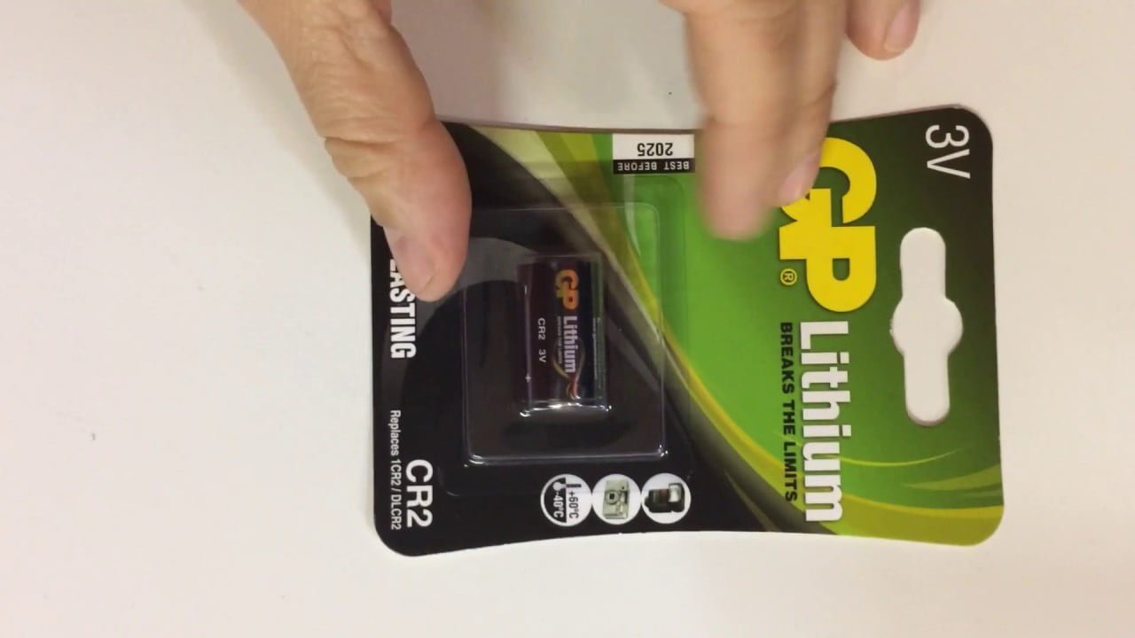 baterias cr2 3v