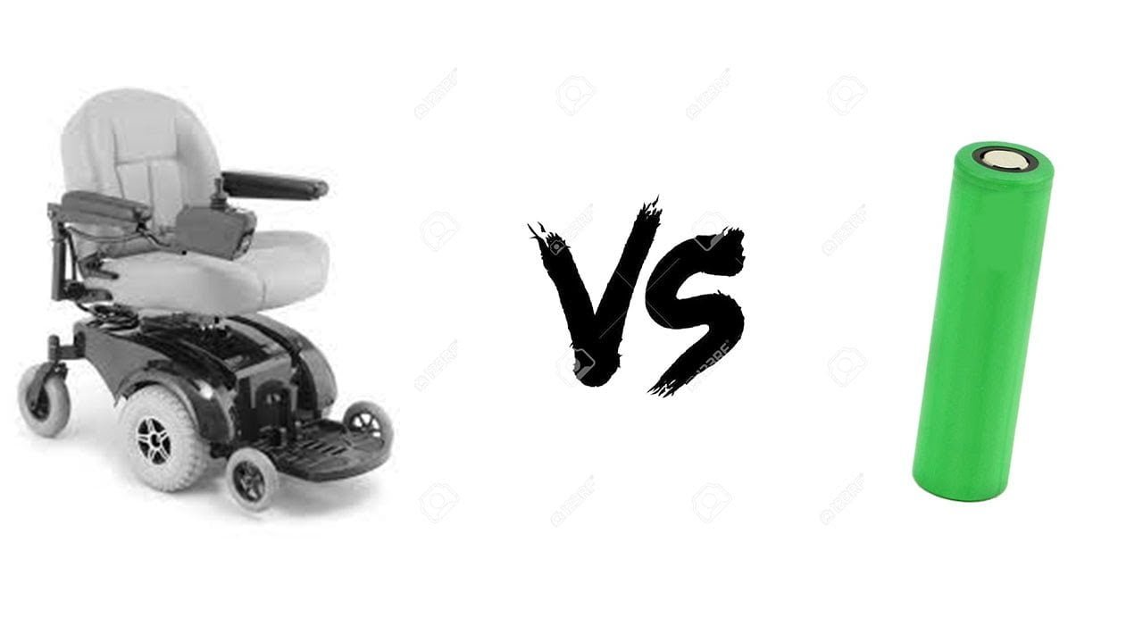 baterias de litio para sillas de ruedas