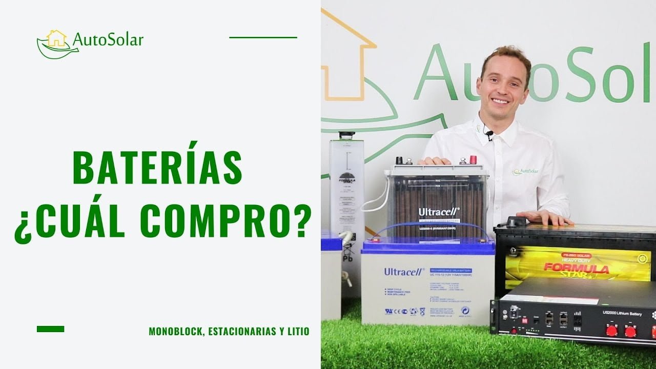 ¿Qué son y cómo funcionan las baterías fotovoltaicas para tu sistema de energía solar? 1 baterias fotovoltaicas