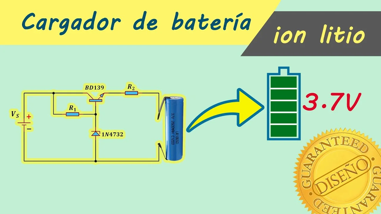 baterias ion litio 3.7 v