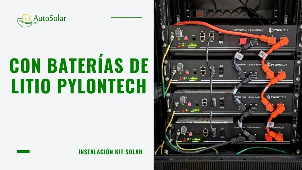 baterias ion litio para placas solares