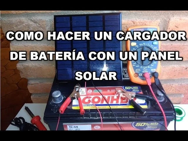 baterias para paneles solares 12v