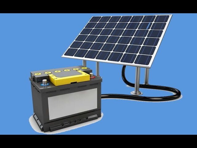 baterias recargables para paneles solares