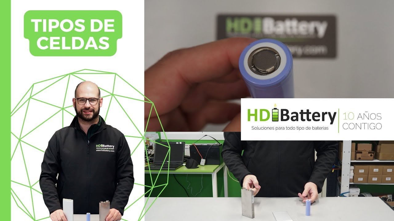 celdas de baterias de litio