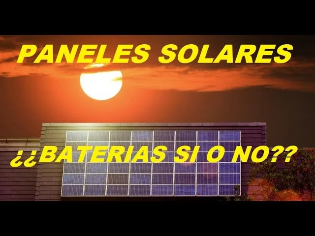 instalacion placas solares sin baterias