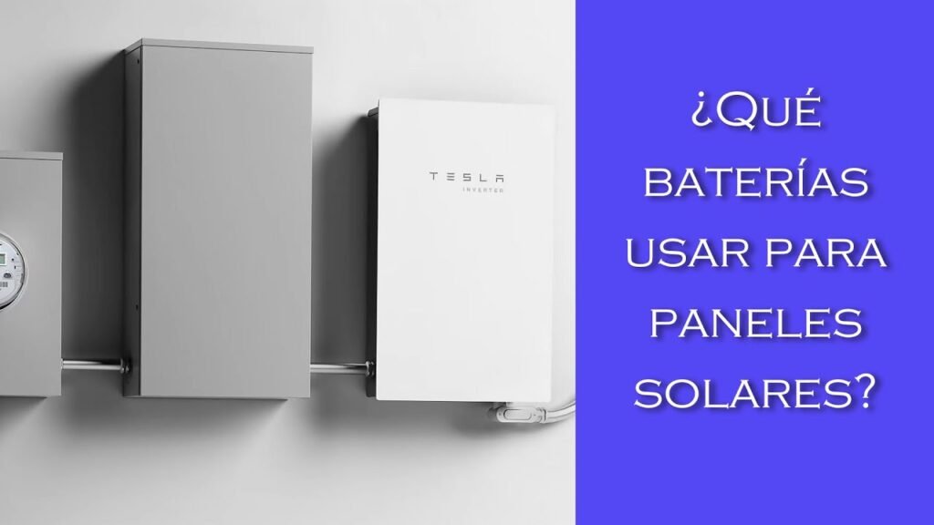 marcas de baterias para paneles solares