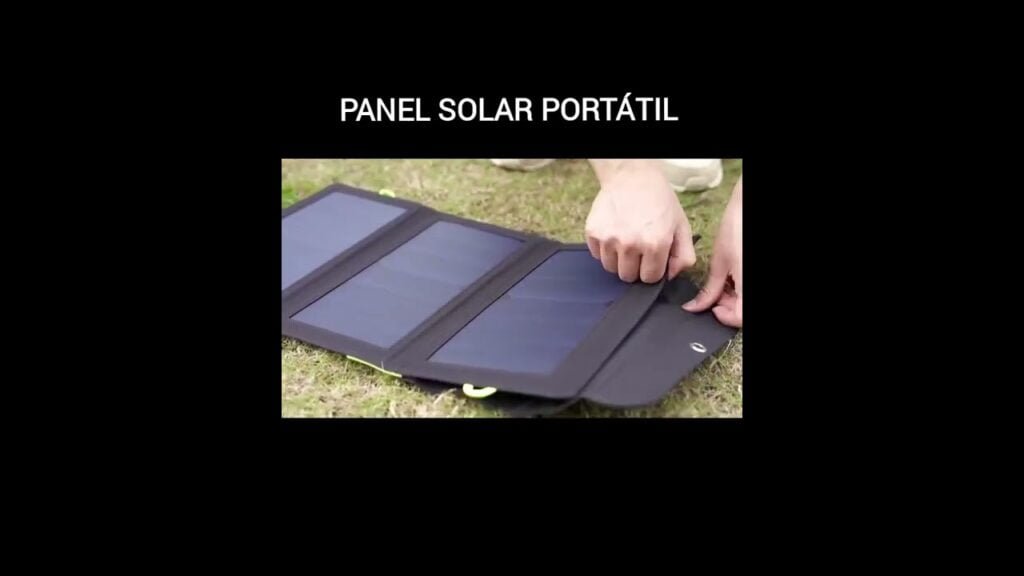 panel solar con bateria integrada